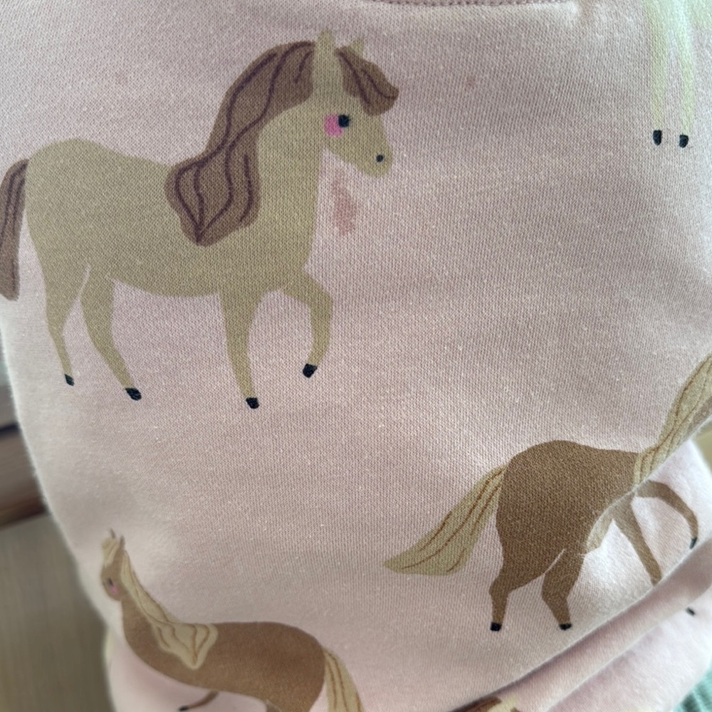 Pink Horse Print Kids Accessory